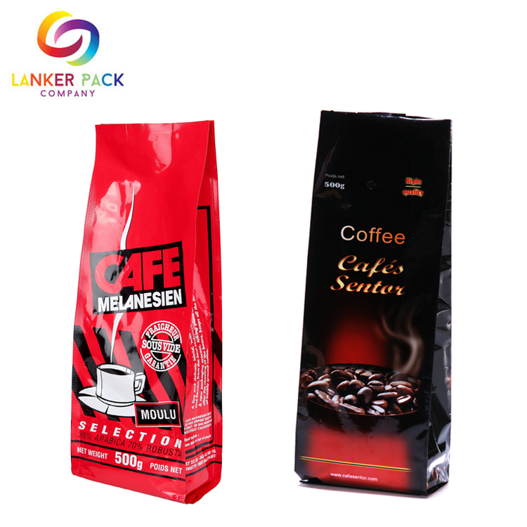 BRC High Barrier Zip Lock Coffee Sac en plastique
